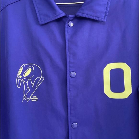 NEW Men's 2XL NIKE Air Jordan Retro 11 Concord Space Jam Jacket Blue 819119 482 - Picture 3 of 6